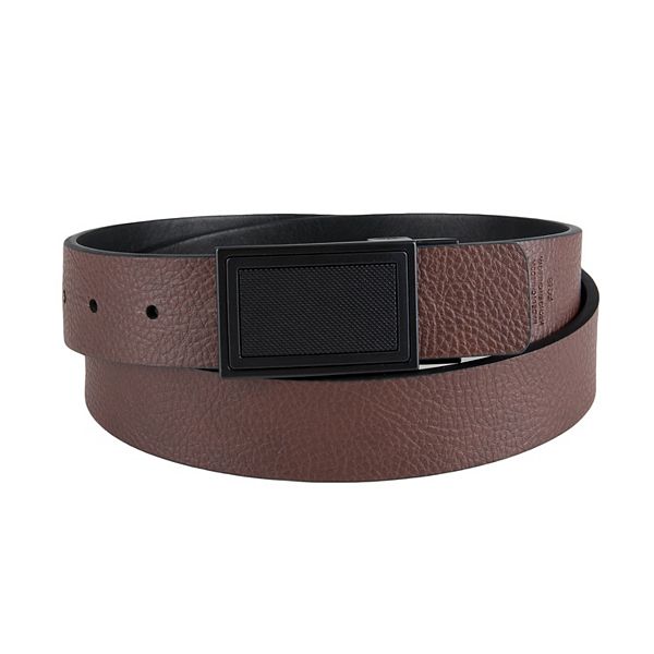 Men's Dockers® Textured Plaque Buckle Reversible Belt