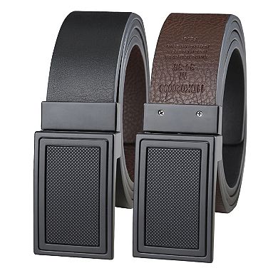 Men's Dockers® Reversible Textured Plaque Buckle Casual Belt