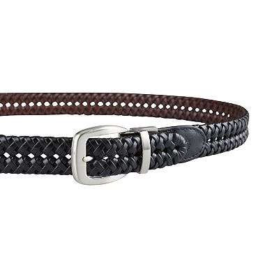 Men's Dockers® Reversible Braided Leather Dress Casual Belt
