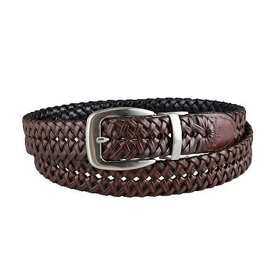 Men's Dockers® Reversible Braided Leather Dress Casual Belt