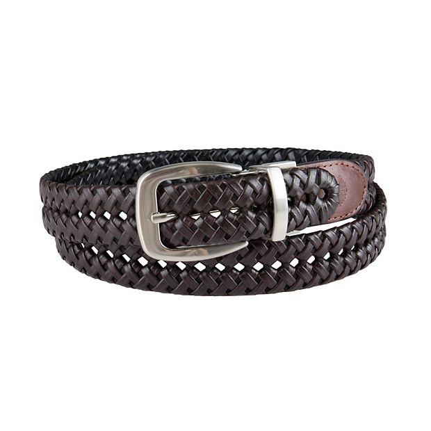 Mens Reversible Belt Black Brown Dress