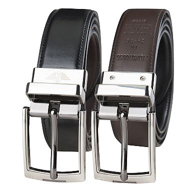 Big & Tall Dockers® Reversible Tonal Stitch Edge Dress Belt