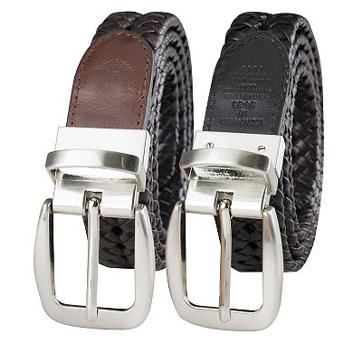 Big & Tall Dockers® Reversible Braided Leather Dress Casual Belt