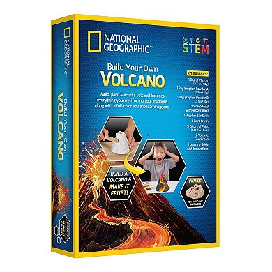 National Geographic Build Your Own Volcano Science Kit