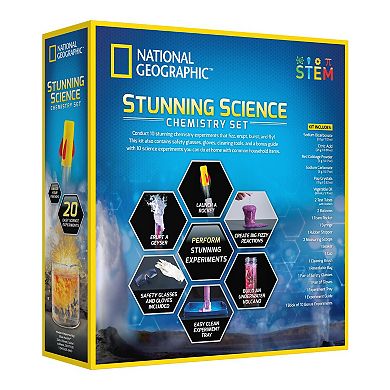 National Geographic Stunning Science Chemistry Set