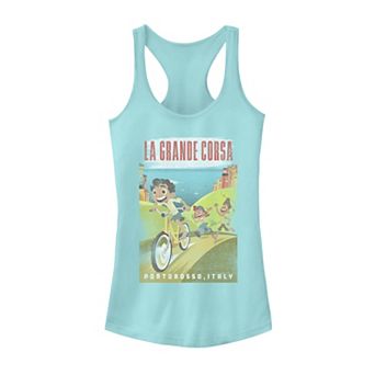 Disney / Pixar's Luca La Grande Corsa Poster Juniors' Tank Top