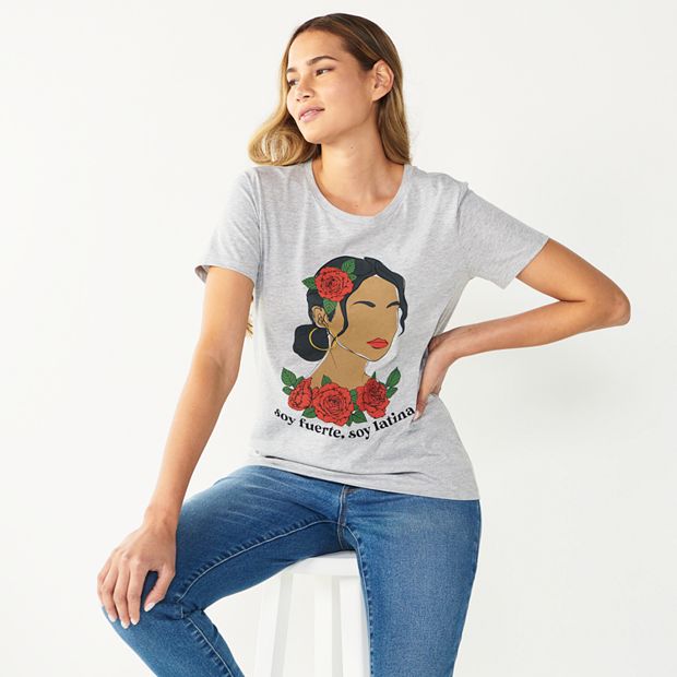 kohls womens graphic t shirts