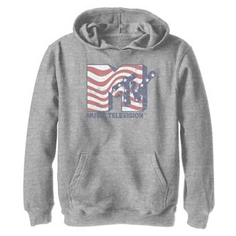 Boys 8-20 MTV Groovy Americana Style Logo Hoodie