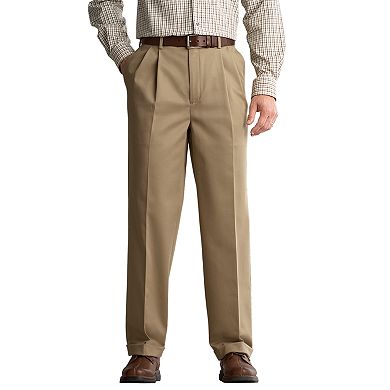 Croft & Barrow® No Iron Classic-Fit Pleated Pants - Men