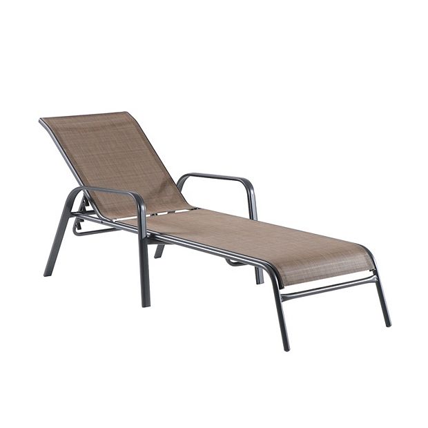 Sonoma Goods For Life Coronado Sling Chaise Lounge Patio Chair