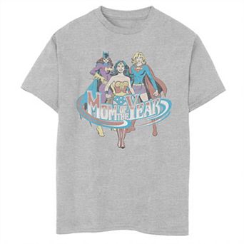 Boys 6-20 DC Comics Justice League Mom Of The Year Heroine Tee