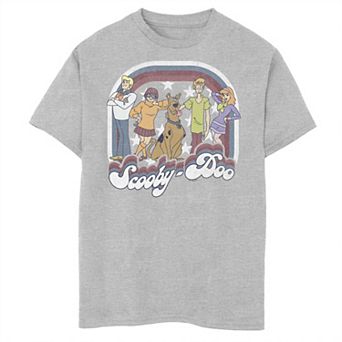 Boys 8-20 Scooby-Doo Retro Group Portrait Tee