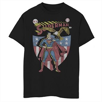 Boys 8-20 DC Comics Superman Eagle Portrait Tee