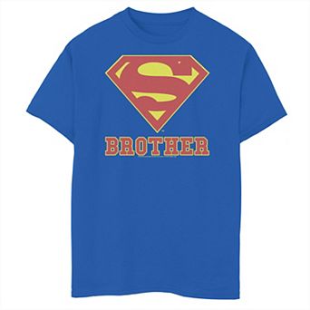 Boys 8-20 DC Comics Superman Brother Logo Tee