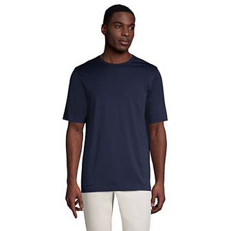 Big & Tall Lands' End Supima Tee