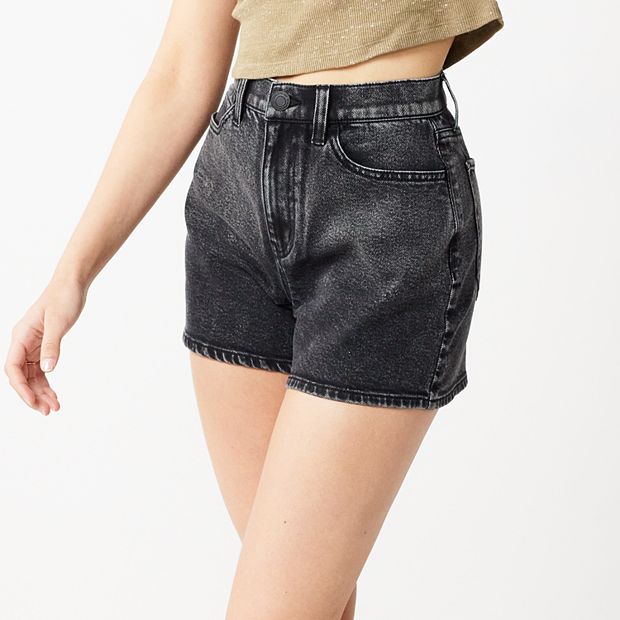 Rock & Roll: Juniors Black Fringe High Rise Shorts – La Raza