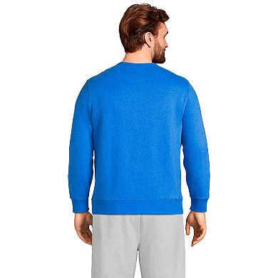 Big & Tall Lands' End Serious Sweats Crewneck Sweatshirt