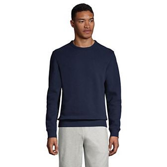Big & Tall Lands' End Serious Sweats Crewneck Sweatshirt