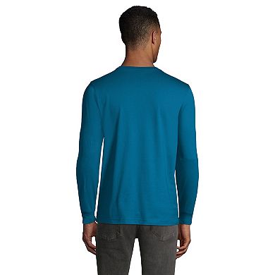 Big & Tall Lands' End Super-T Pocket Tee