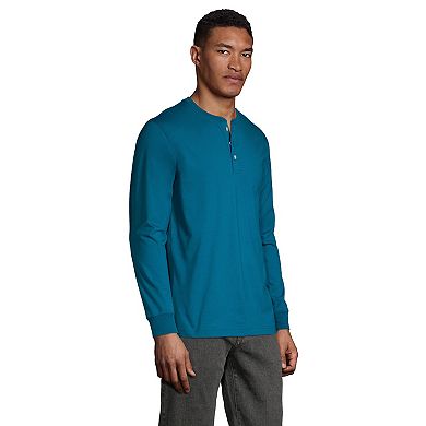 Big & Tall Lands' End Super-T Classic-Fit Henley