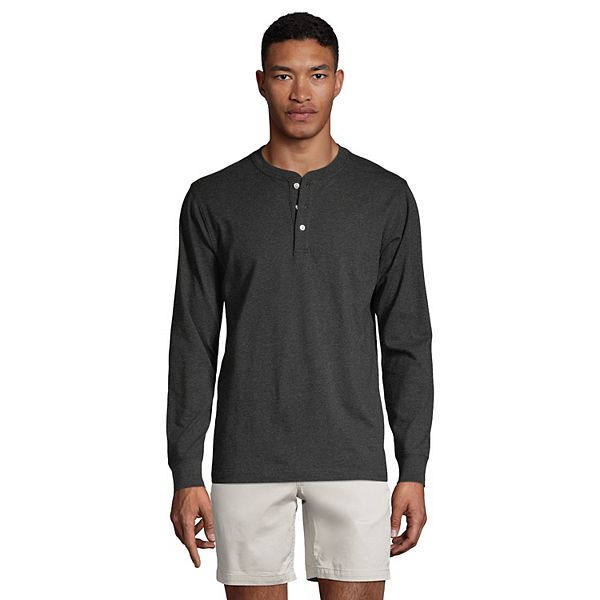 Big & Tall Lands' End SuperT ClassicFit Henley