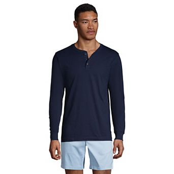 Big & Tall Lands' End Super-T Classic-Fit Henley