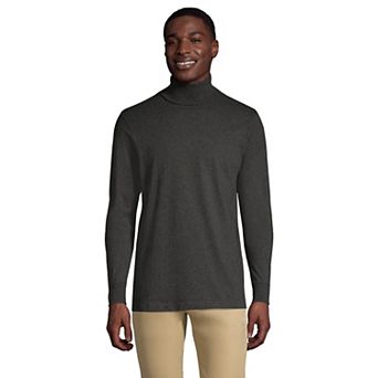 Big & Tall Lands' End Super-T Classic-Fit Turtleneck