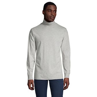 Big & Tall Lands' End Super-T Classic-Fit Turtleneck