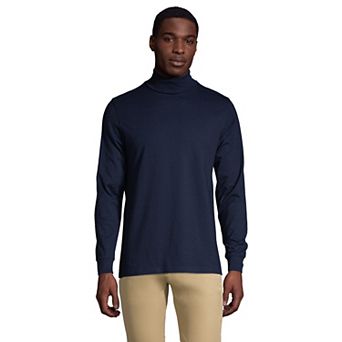 Big & Tall Lands' End Super-T Classic-Fit Turtleneck