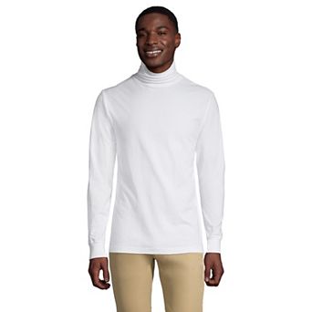 Big & Tall Lands' End Super-T Classic-Fit Turtleneck