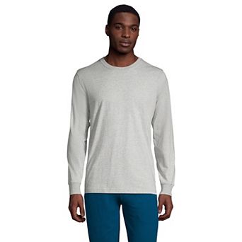 Big & Tall Lands' End Super-T Long Sleeve Classic-Fit Tee