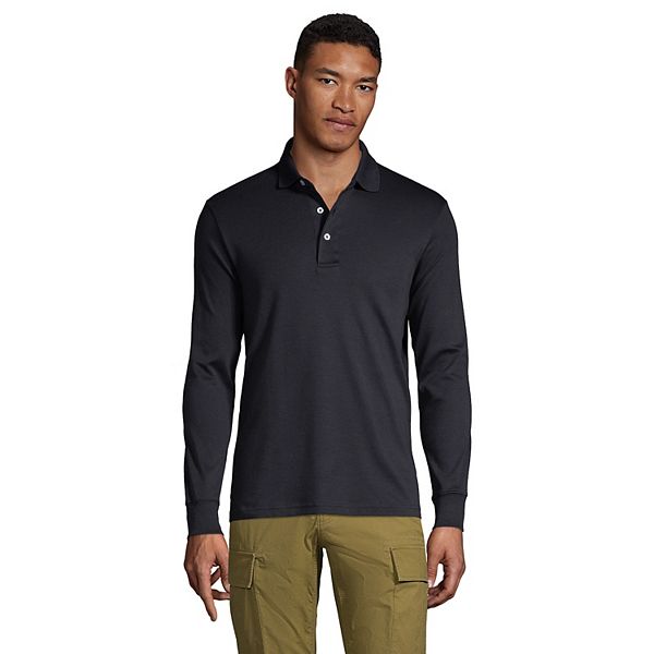 Big & Tall Lands' End Classic-Fit Supima Interlock Polo