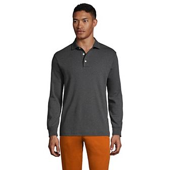 Big & Tall Lands' End Classic-Fit Supima Interlock Polo
