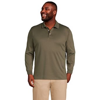 Big & Tall Lands' End Classic-Fit Supima Interlock Polo