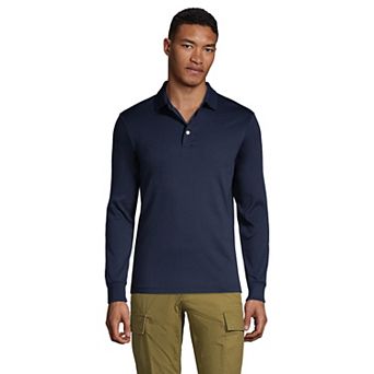 Big & Tall Lands' End Classic-Fit Supima Interlock Polo