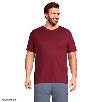 Big & Tall Lands' End Super-T Classic-Fit Tee