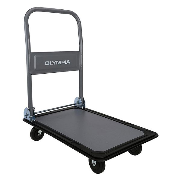Olympia Tools 87989 330 Pound Capacity Rolling Dolly Platform Utility Cart