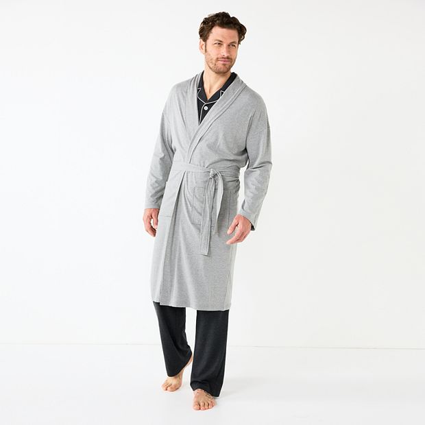 Men's Sonoma Goods For Life® Lightweight Solid Knit Robe