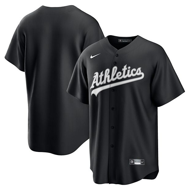 Athletics Baseball Jersey - Black