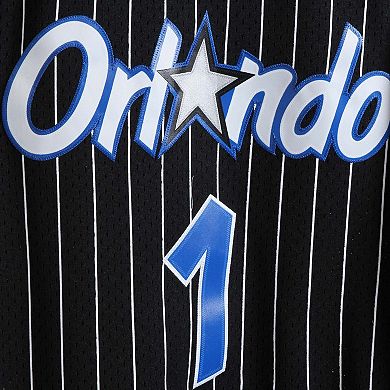 Men's Mitchell & Ness Tracy McGrady Black Orlando Magic 2003-04 Hardwood Classics Swingman Jersey