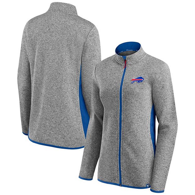 Fanatics Men's Branded Heathered Gray and Royal Buffalo Bills By