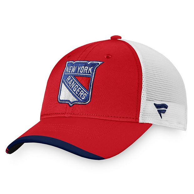 New York Rangers Fanatics Branded Authentic Pro Cuffed Knit Hat