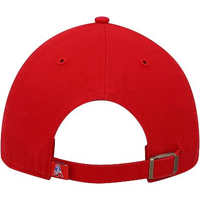 Men's '47 Red New England Patriots Clean Up Legacy Adjustable Hat