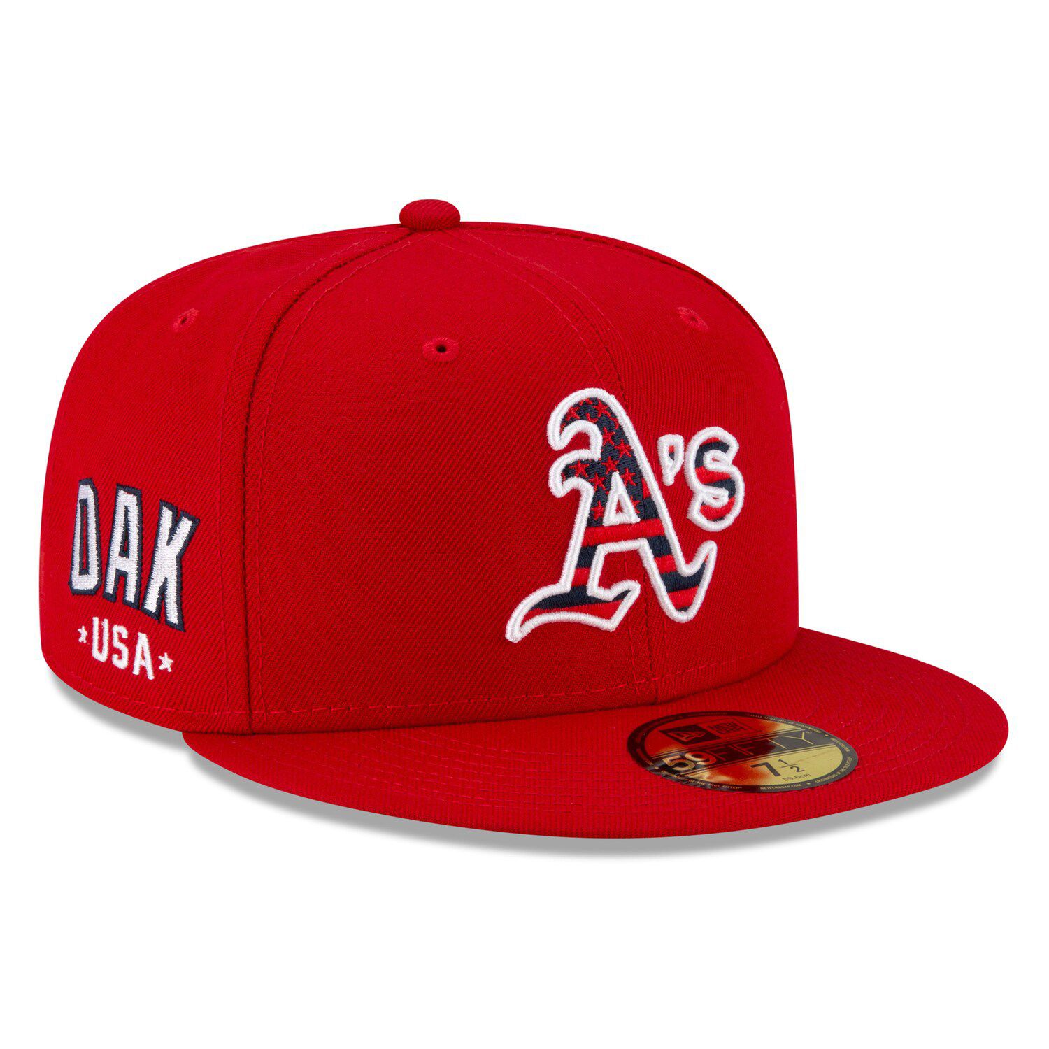 oakland athletics red hat