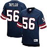Men's Mitchell & Ness Lawrence Taylor Royal New York Giants Retired Player Name & Number Acid Wash Top