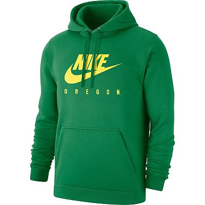 Nike Men's M Oregon Ducks Logo Club Pullover Hoodie - 2024 Black