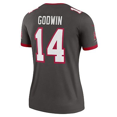 Women's Nike Chris Godwin Pewter Tampa Bay Buccaneers Alternate Legend Jersey