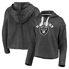 Las Vegas Raiders Fanatics Branded Women's Take The Field Color Block Full-Zip  Hoodie - Black/Silver