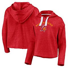 NFL Tampa Bay Buccaneers Women's Halftime Adjustment Long Sleeve Fleece  Hooded Sweatshirt - S