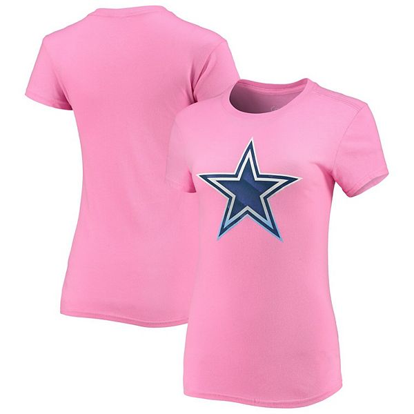 DALLAS COWBOYS Fans Are Great Kissers Victorias Secret Pink Womens Tee S  SMALL